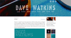 Desktop Screenshot of davewatkinsmusic.com